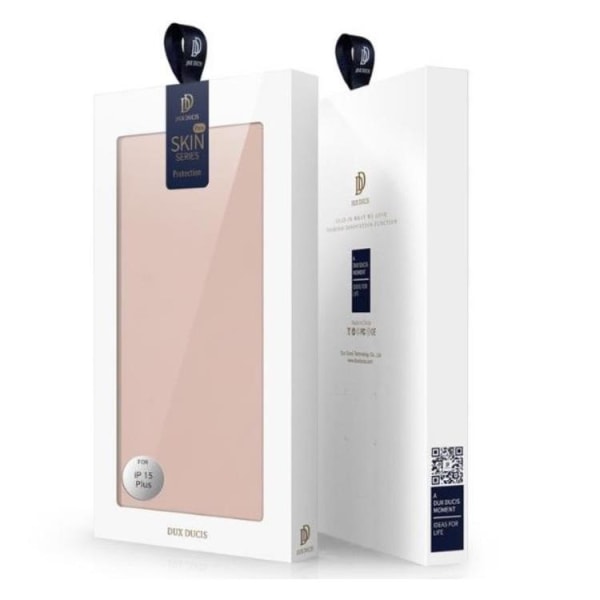 Dux Ducis iPhone 15 Plus Plånboksfodral Skin Pro - Rosa