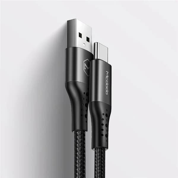 MCDODO USB-A - USB-C 5A Kabel 1.5M - Svart Svart