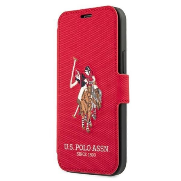 US Polo Polo Embroidery Collection Case iPhone 12 Pro Max - Rød Red