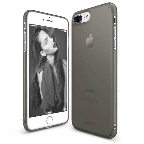 Ringke Slim Suojakuori Apple iPhone 7 Plus -puhelimelle - Frost Black