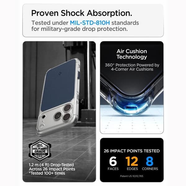 Spigen Mobilskal För iPhone 18 Pro Max/17 Pro Max Magsafe Ultra Hybrid T