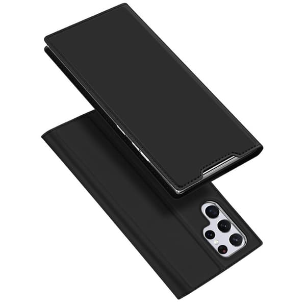 DUX DUCIS Skin Pro Flip Plånboksfodral KonstLäder - Svart