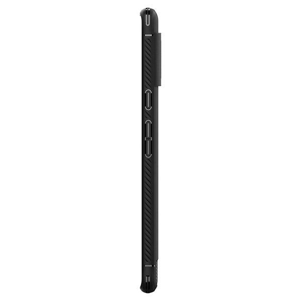 Spigen Rugged Armor Cover Pixel 6 Pro - mat sort Black