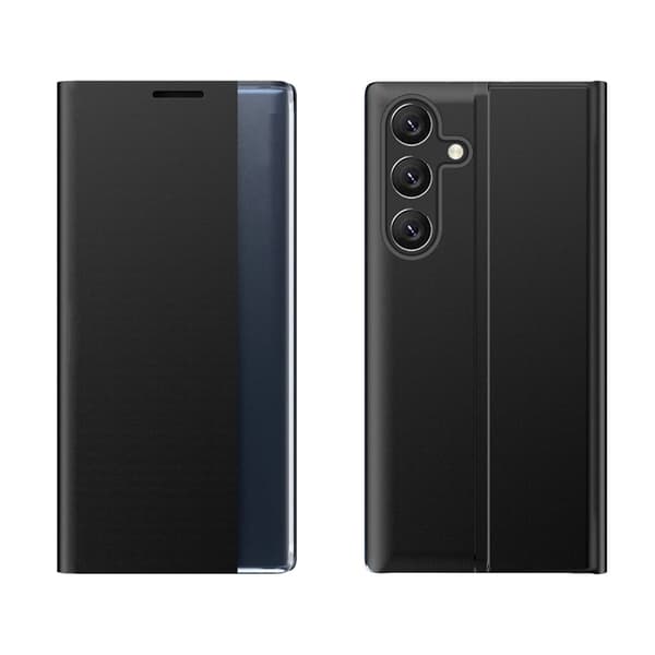 Galaxy A36 Etui New Sleep med Flap - Sort Black