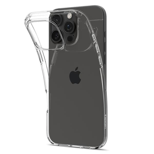 Spigen Mobilskal till iPhone 16 Pro Liquid Crystal - Crystal Clear Transparent