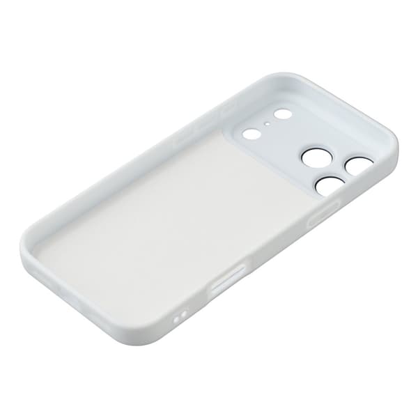 Mobilskal till iPhone 17 Pro MagSafe TPU + PC Skin Touch - Vit Vit