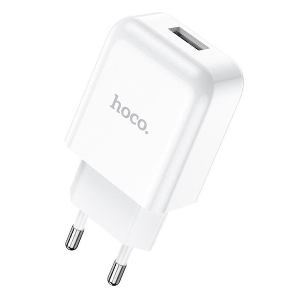 Hoco Vægoplader Adapter USB-A - Hvid