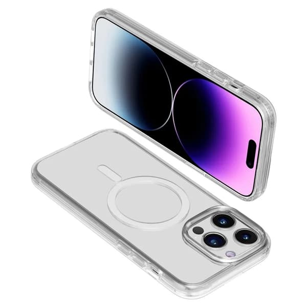 Mobilskal till iPhone 15 Pro MagSafe - Transparent Transparent