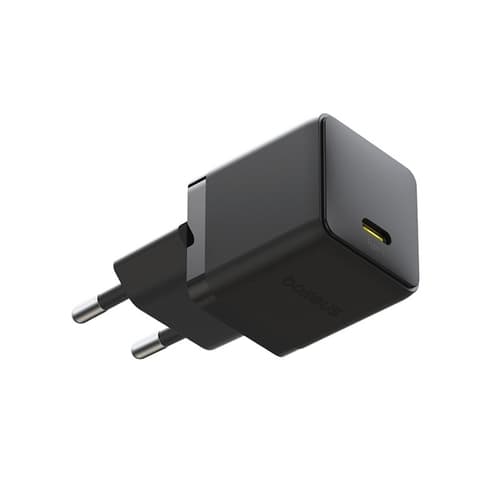 Baseus Snabbladdare USB-C 30W Palm - Svart Svart