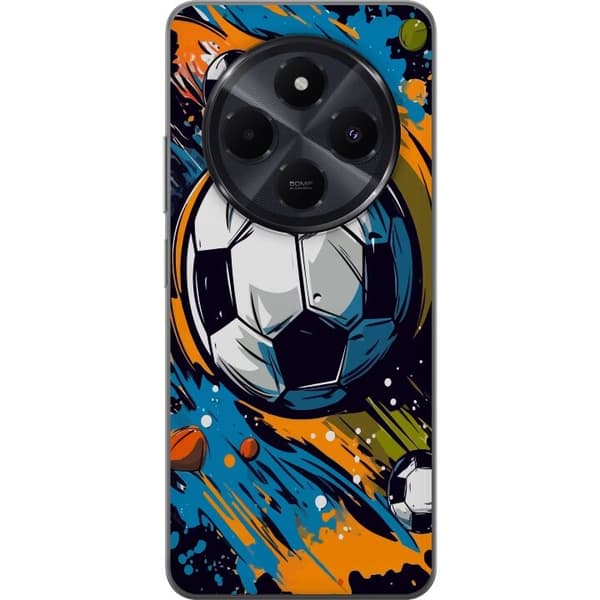 Mobilskal till Xiaomi Redmi A4 med Fotbollar