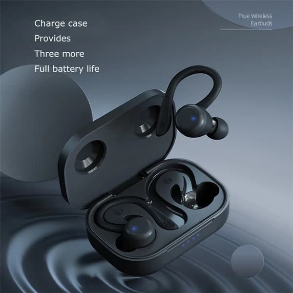 Vattentäta Bluetooth In-Ear SportHörlurar IPX6 T40 - Vit Vit