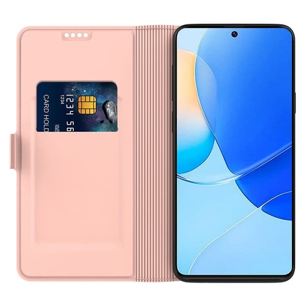 OnePlus Nord 5 Plånboksfodral Inner Shell Läder - Roséguld Roséguld