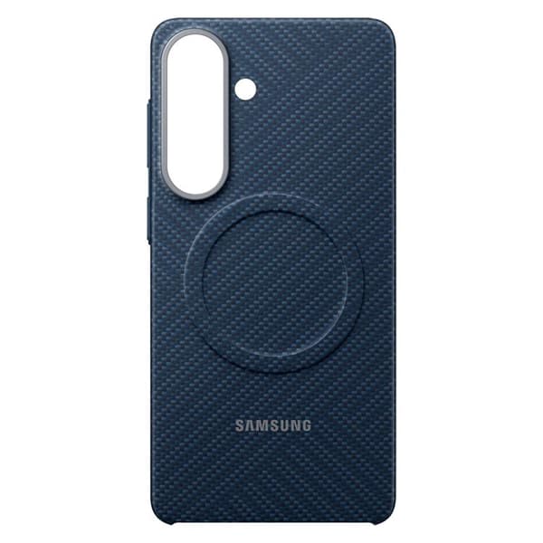 Samsung Mobilskal För Galaxy S26 Plus MagSafe Carbon Magnet - Marinblå