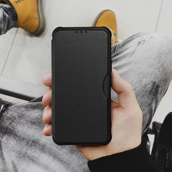 Galaxy A05s Plånboksfodral Razor - Svart Svart