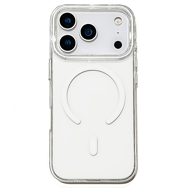 Mobilskal till iPhone 17 Pro Max MagSafe TPU + PC - Vit Vit