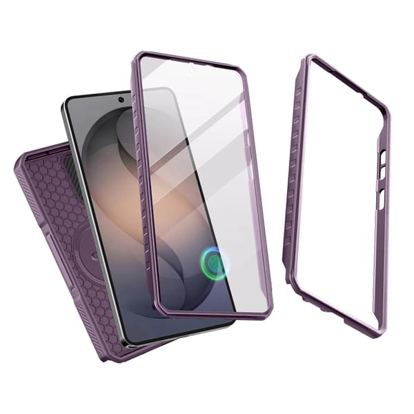 Tech-Protect Mobilskal För Galaxy S26 Ultra Magsafe Kevlar 2-Set - Violet