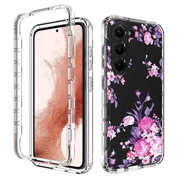 Galaxy S23 Plus Skal Pattern Printing - Flower