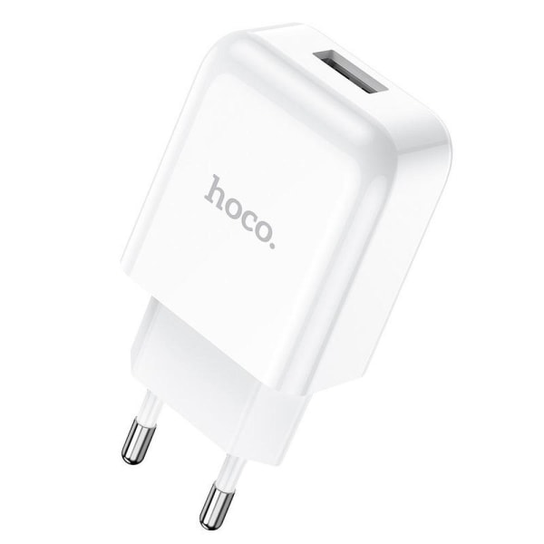 HOCO matkalaturi USB + kaapeli USB-C 2A N2 Vigor White