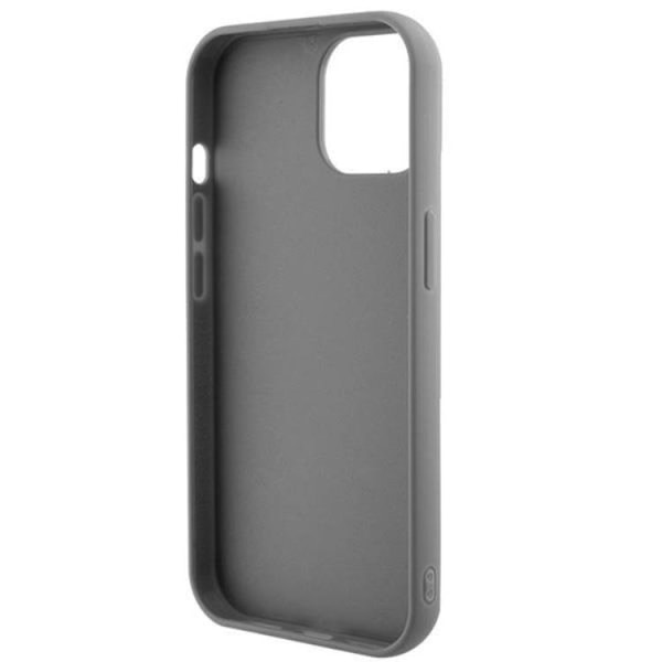 Guess Mobilskal till iPhone 15 Sequin Script Metal - Silver Silver