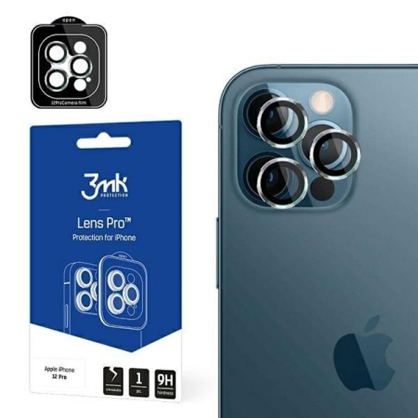 3MK iPhone 12 Pro    Kameralinskydd Transparent