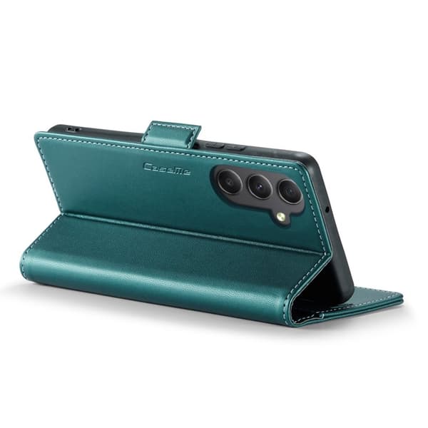 CASEME Plånboksfodral Konstläder för Samsung Galaxy A34 5G - Grön