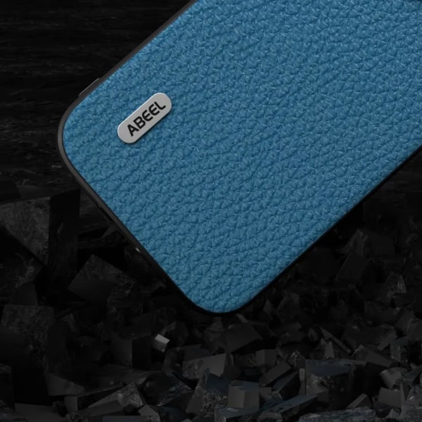 Abeel iPhone 15 Pro Max -puhelimen suojakuori - sininen