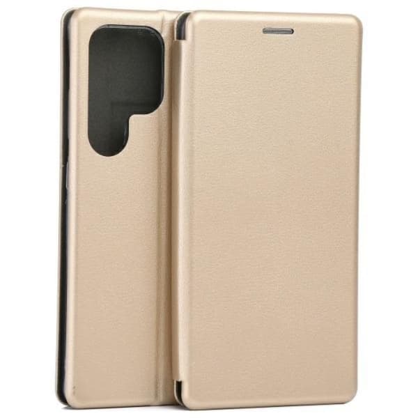 Beline Galaxy S25 Ultra Plånboksfodral Magnetic - Guld Guld