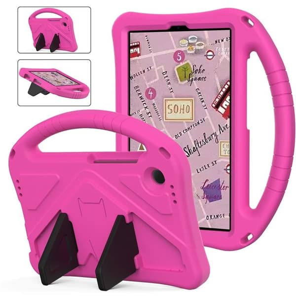 Mobilskal till Galaxy Tab A9 Kickstand Shockproof - Rosa Rosa