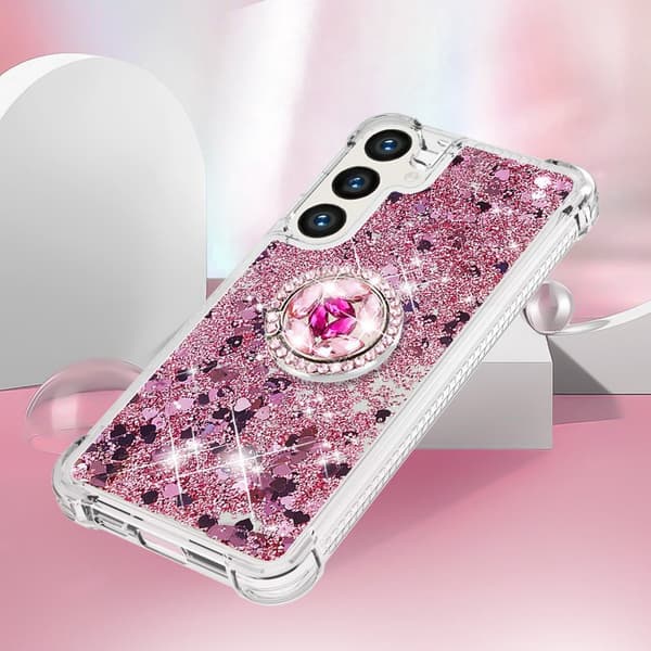 Mobilskal för Samsung Galaxy S26 Plus TPU Kickstand - Roséguld