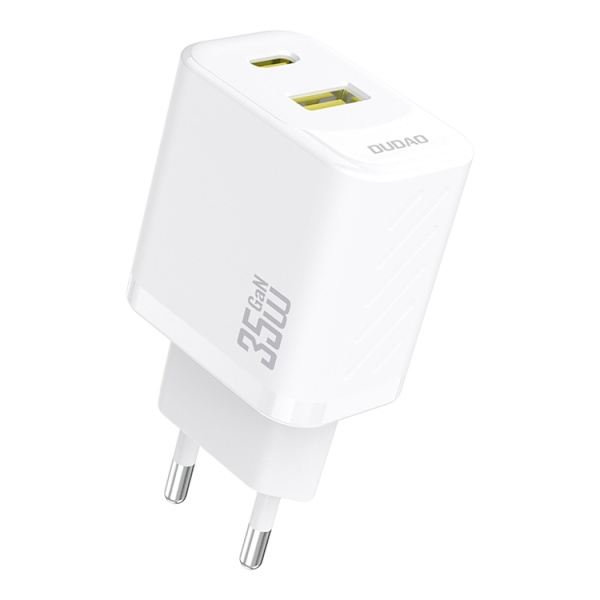 Dudao Hurtigoplader USB-A - USB-C 35W GaN A27 Max Vit