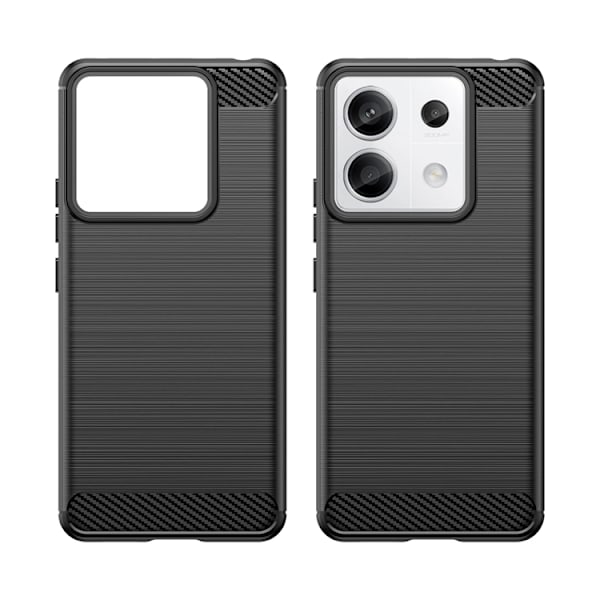Telefontaske til Xiaomi Redmi Note 13 Pro Plus Carbon - Sort Svart
