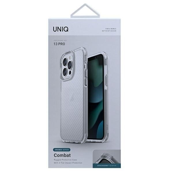UNIQ Combat Skal iPhone 13 / 13 Pro - Aramid Frost