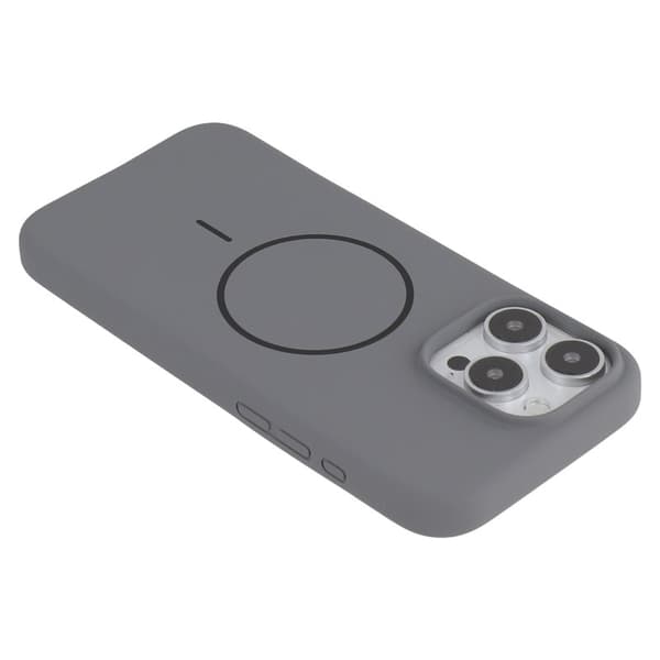 X-LEVEL Mobilskal till iPhone 16 Pro MagSafe Flytande Silikon Svart