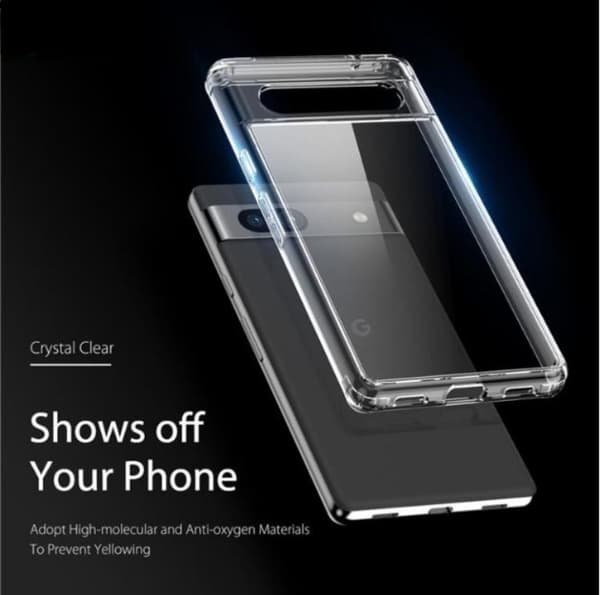 Dux Ducis Mobilskal till Google Pixel 7a Clin - Clear Transparent