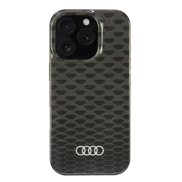 Audi Mobilskal till iPhone 16 Pro MagSafe IML Stitching - Svart Svart