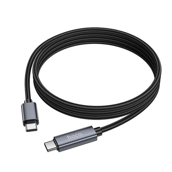 HOCO USB-C till USB-C Kabel 3A 60W X112 1 m - Svart Svart