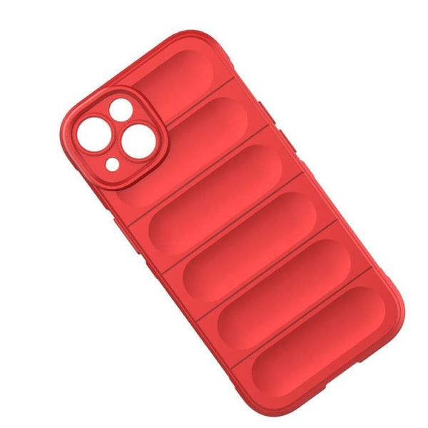 iPhone 14 Plus Cover Magic Shield Flexible Armored - Rød