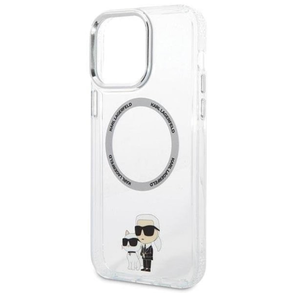Karl Lagerfeld iPhone 13 Pro Max Mobilskal Iconic Karl&Choupette
