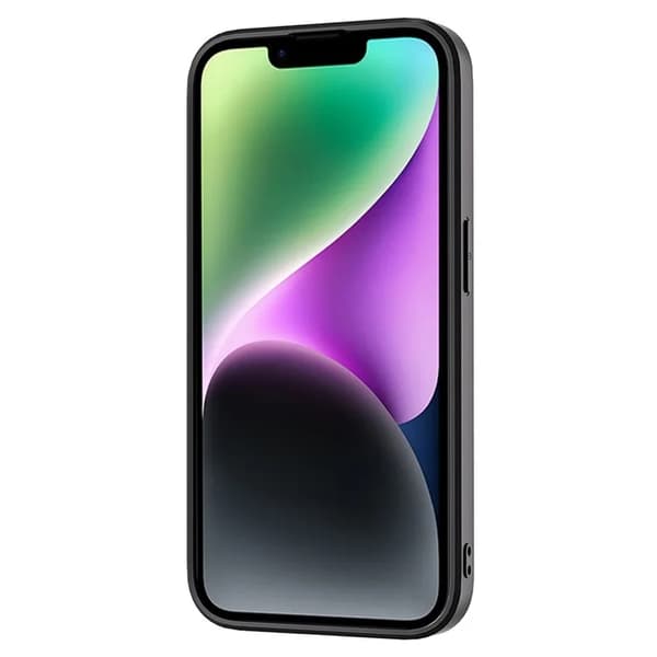 ABEEL Mobilskal till iPhone 14 Plus Äkta Läder Litchi - Grön Grön