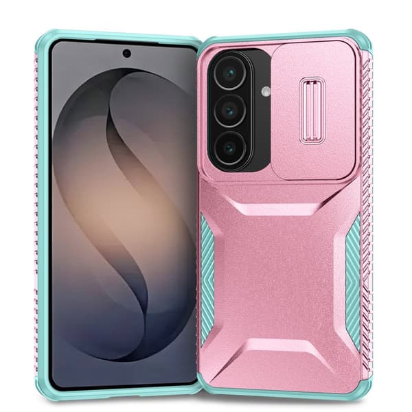 Mobilskal för Samsung Galaxy S26 Camshield TPU + PC - Rosa