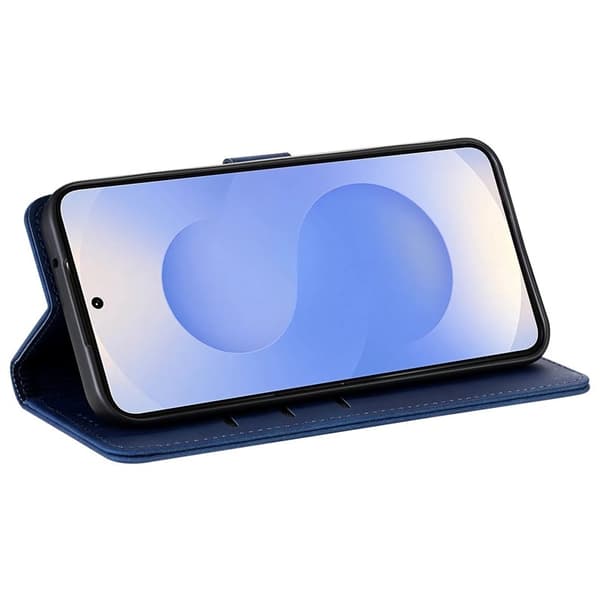 AZNS Samsung Galaxy A17 Plånboksfodral Konstläder - Blå