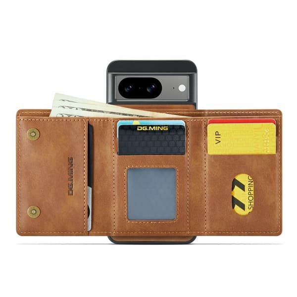 DG.MING M6 Series Mobilskal till Google Pixel 8 Magnetiskt Brun