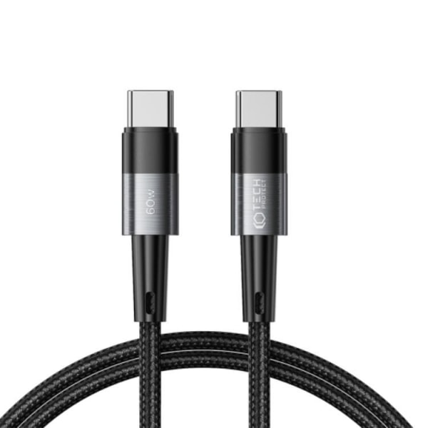 Tech-Protect USB-C til USB-C Kabel Ultraboost 100CM - Grå