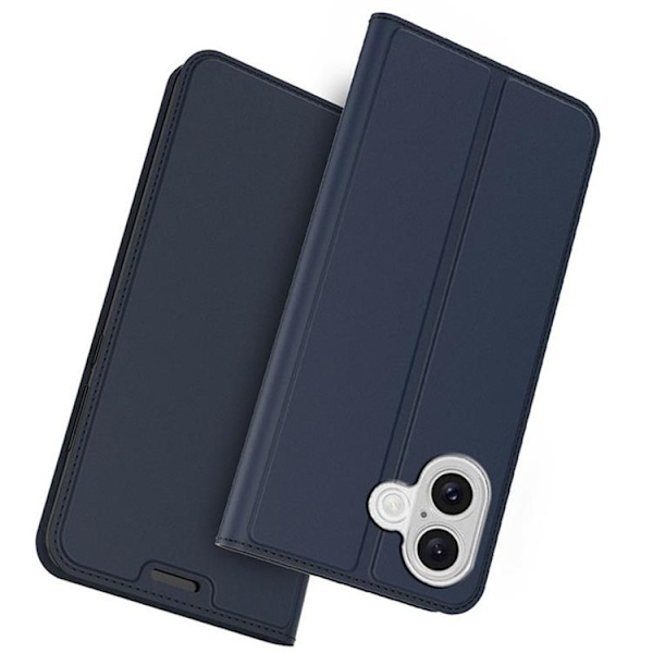 iPhone 17 Plånboksfodral med Kickstand - Blå Blå