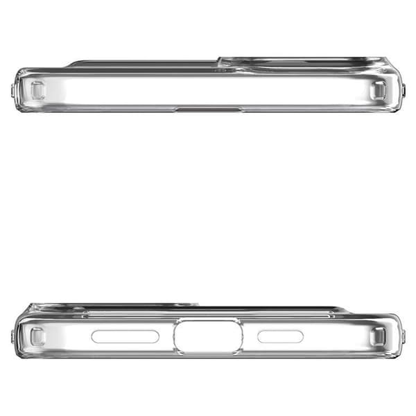 Spigen Mobilskal till iPhone 15 Plus Korthållare Crystal - Clear Transparent