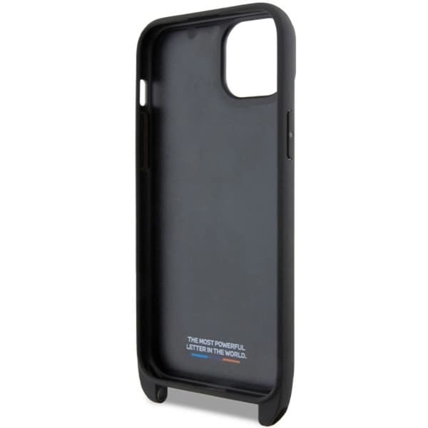 BMW iPhone 15/14/13 Kaulapanta M Edition Carbon Stripe Black