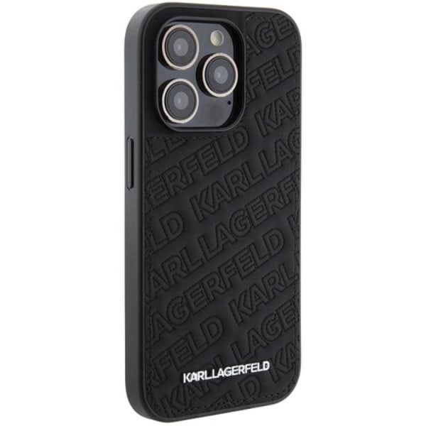 KARL LAGERFELD iPhone 15 Pro Max Mobilskal Quilted K Pattern