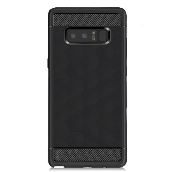 IVSO Geometrisk Hexagon Cover til Samsung Galaxy Note 8 - Sort Black