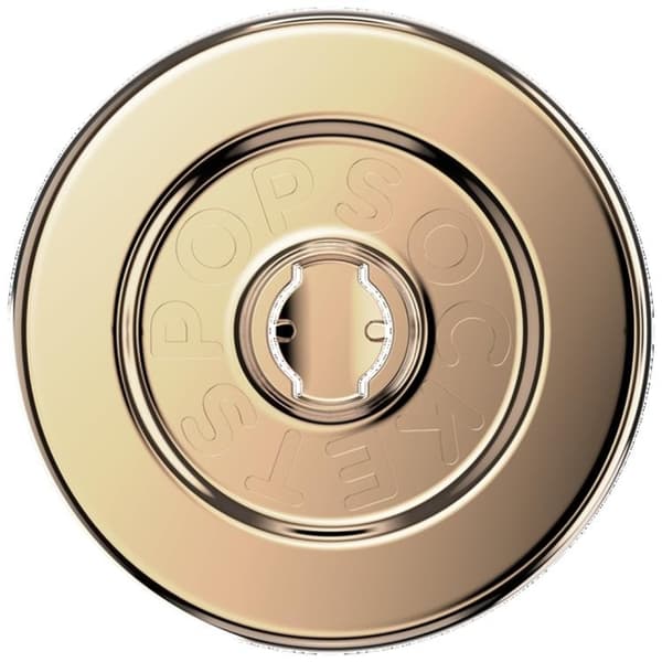 Popsockets MagSafe Grip Round Radial Guld Aluminium