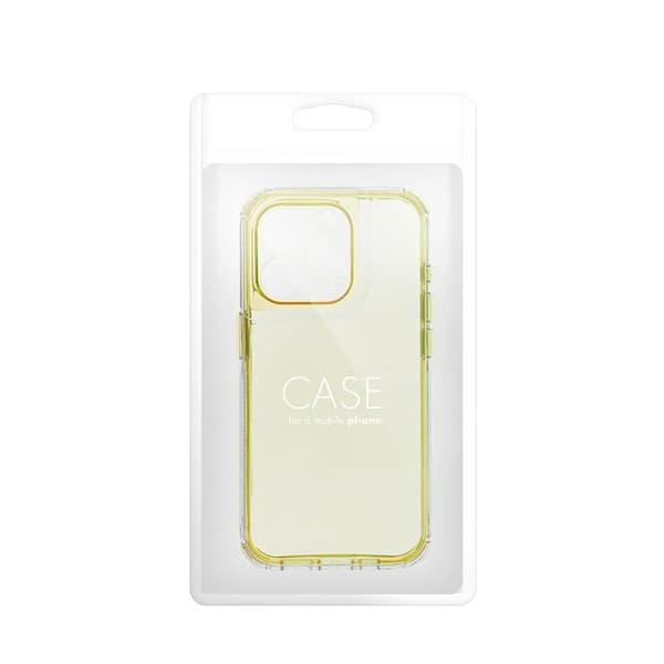 Telefontaske til iPhone 17 Matrix Clear - Gul Gul